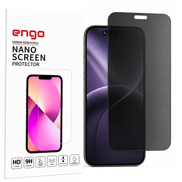 Engo Tecno Camon 50 Uyumlu 9H Nano Şeffaf CN5 Hayalet Ekran Koruyucu