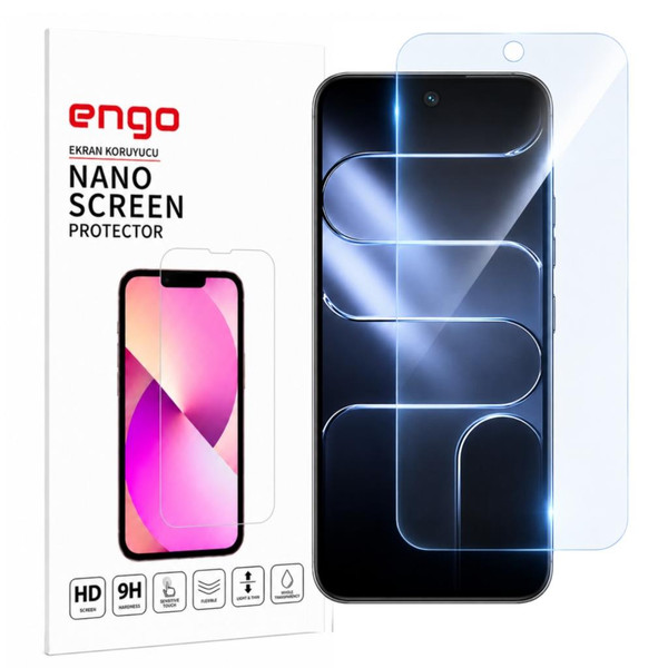 Engo Tecno Spark 50 5G 9H Nano Parlak Ekran Koruyucu KN8