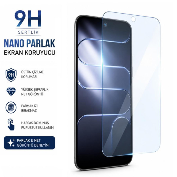 Engo Tecno Spark 50 5G 9H Nano Parlak Ekran Koruyucu KN8