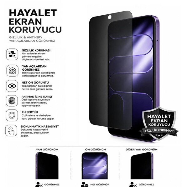 Engo Tecno Spark 50 5G Hayalet Ekran Koruyucu Nano Şeffaf KN8 3