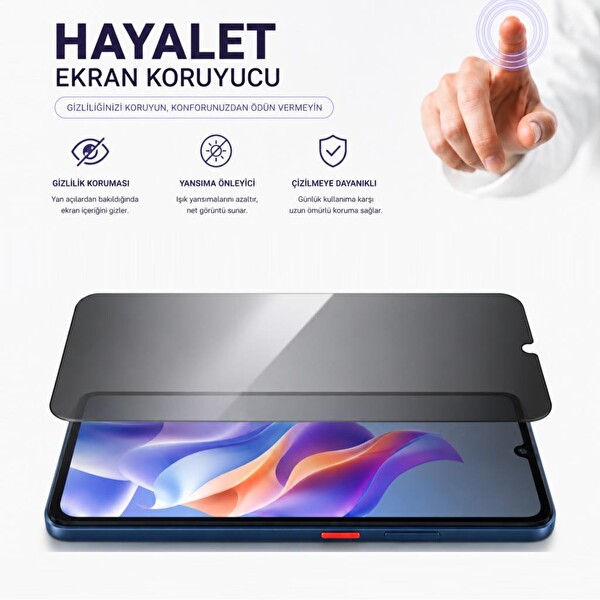 Engo Z2469N Nubia A76 5G Nano Şeffaf Hayalet Ekran Koruyucu