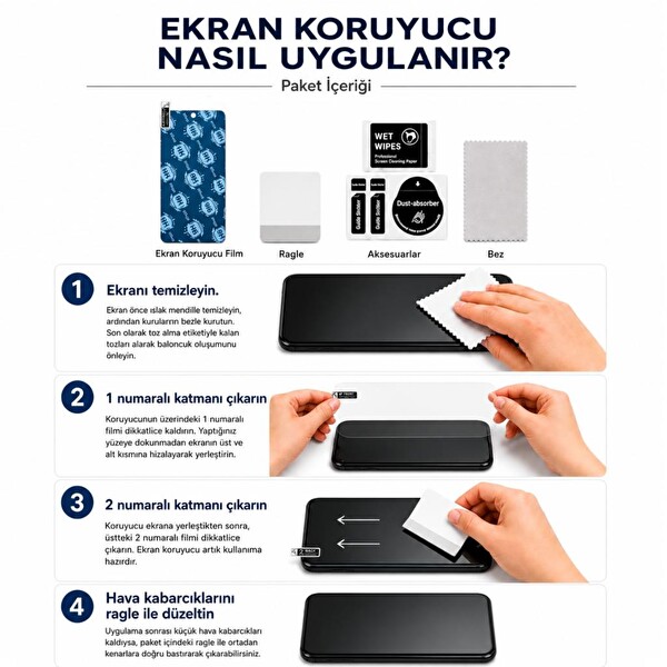 Engo Z2469N Nubia A76 5G Nano Şeffaf Mat Ekran Koruyucu 6