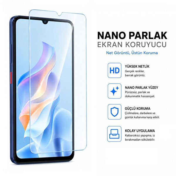 Engo Z2469N Nubia A76 5G Nano Parlak Ekran Koruyucu