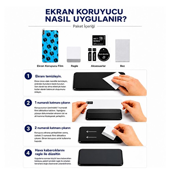 Engo Z2469N Nubia A76 5G Nano Parlak Ekran Koruyucu