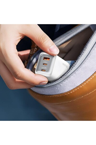 Mcdodo CH-0971 GaN 67W 2C1A Type-C USB Beyaz Mini Şarj Cihazı