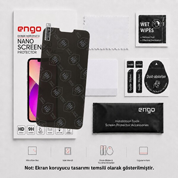Engo Samsung Galaxy A27 5G Hayalet Ekran Koruyucu SM-A276B
