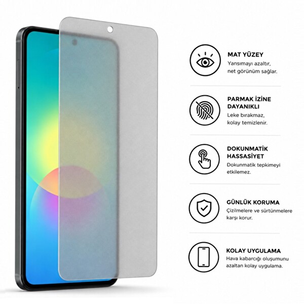 Engo Samsung Galaxy A27 5G Mat Nano Ekran Koruyucu SM-A276B