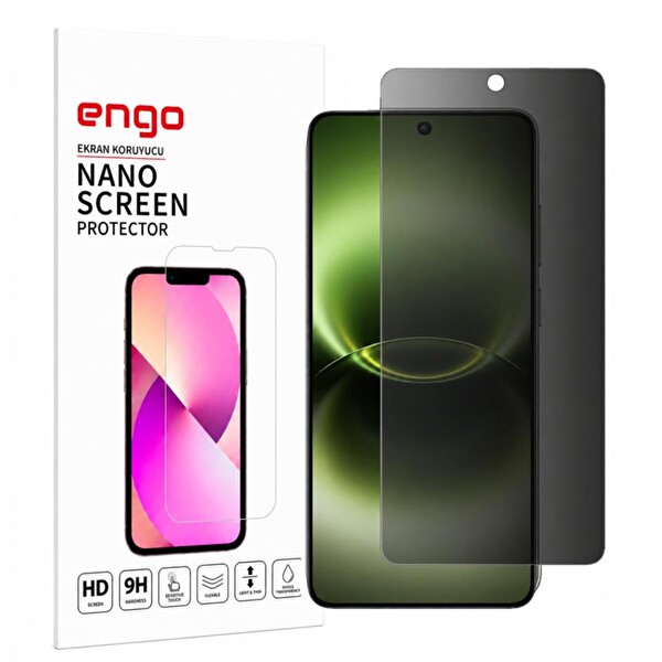 Engo Vivo X300 Ultra Hayalet Ekran Koruyucu Nano Şeffaf - V2562