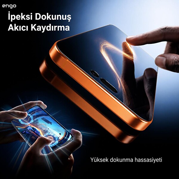 Engo Vivo X300 Ultra Hayalet Ekran Koruyucu Nano Şeffaf - V2562