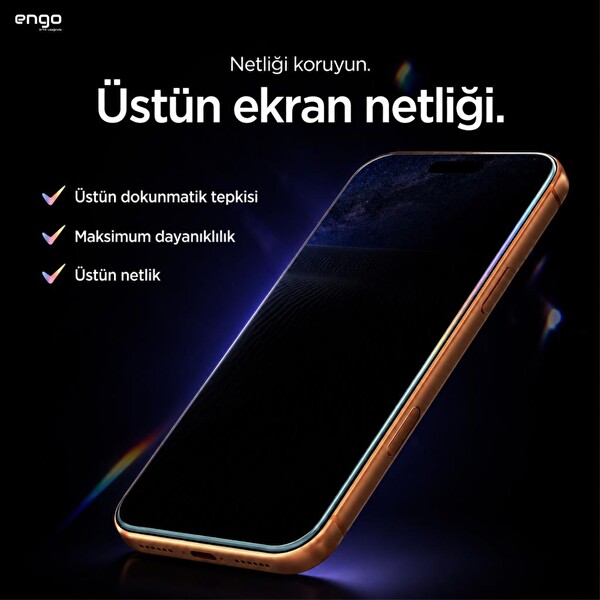Engo Vivo X300 Ultra Hayalet Ekran Koruyucu Nano Şeffaf - V2562
