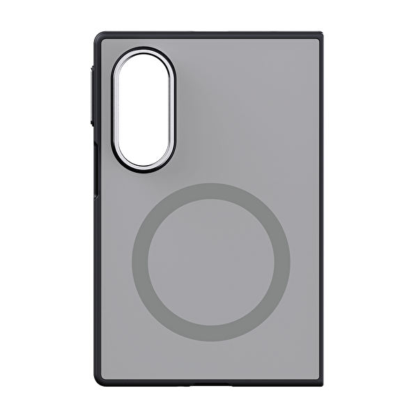 Galaxy Z Fold8 Aynalı Magnet Kılıf - Gümüş