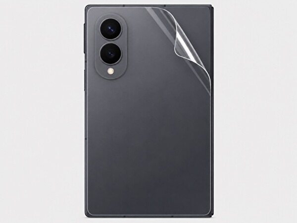 Samsung Galaxy Z Fold 8 Uyumlu 2 Ön 1 Arka Body Şeffaf Ultra koruyucu Nano Jelatin