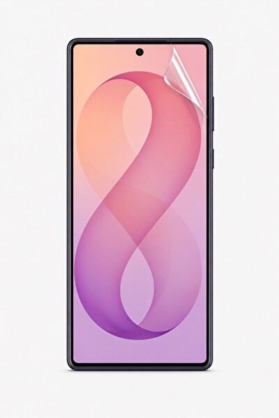 Samsung Galaxy Z Flip 8 Uyumlu Ön Arka Body Şeffaf Ultra koruyucu Nano Jelatin