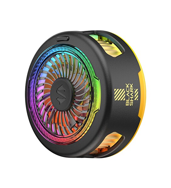Piyatech RGB Ekranlı Manyetik Dijital Sıcaklık Göstergeli Telefon Soğutucu Fan