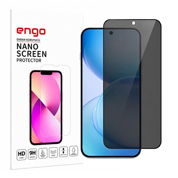 Engo Oppo Reno16 F 5G Hayalet Ekran Koruyucu 9H Nano CPH2859