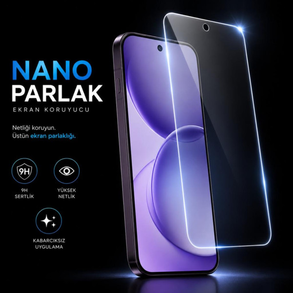 Engo Oppo Reno16 Pro 5G Ekran Koruyucu 9H Nano Şeffaf CPH2863