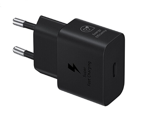 Samsung 25W Hızlı Şarj Aleti EP-T2510X Type-C to Type-C Kablolu Set Beyaz (İthalatçı Garantili)