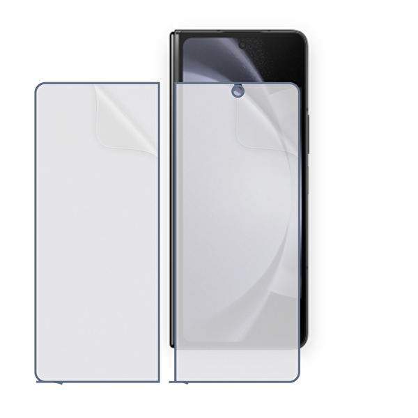 ScHitec Samsung Galaxy Z Fold5 Uyumlu İç Ekran Nano Şeffaf Hidrojel Koruyucu