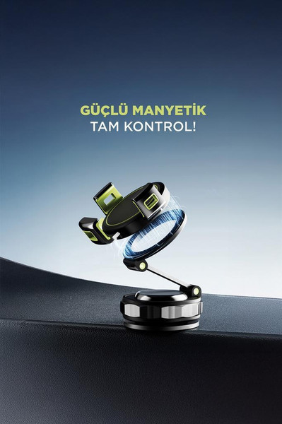 Torima JX064 Telefon Tutucu Manyetik Kablosuz Ev Ofis Oto Aksesuarları Siyah