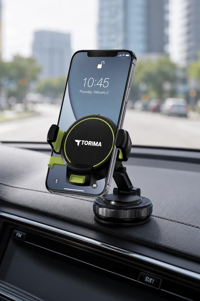 Torima JX064 Telefon Tutucu Manyetik Kablosuz Ev Ofis Oto Aksesuarları Siyah