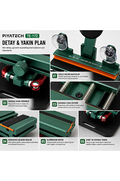 Piyatech TE-172 Tamir Mengenesi Fikstür