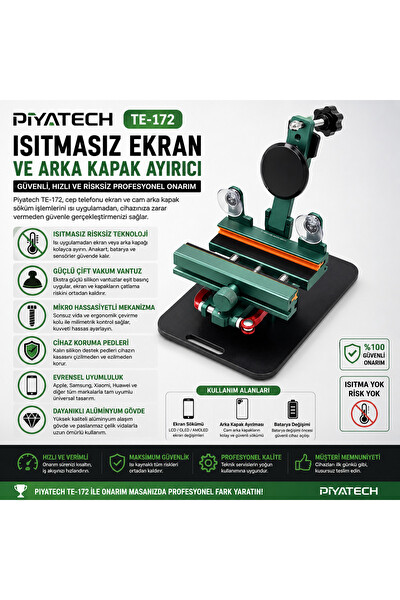 Piyatech TE-172 Tamir Mengenesi Fikstür
