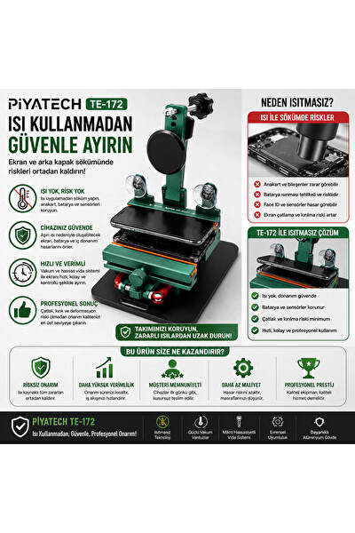 Piyatech TE-172 Tamir Mengenesi Fikstür