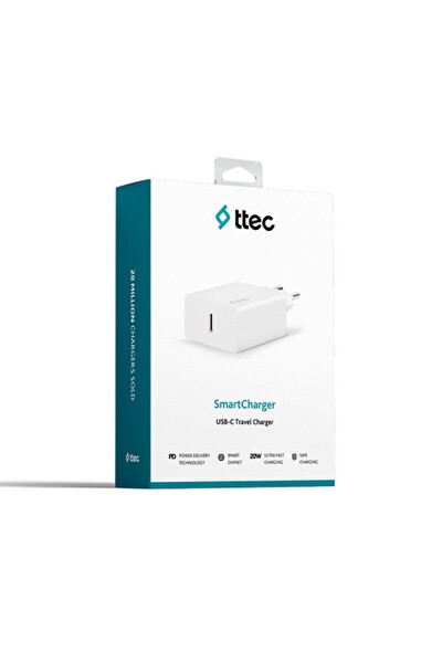 Ttec Pd 20W Samsung Huawei Xiaomi Oppo iPhone X 11 12 13 14 Uyumlu Hızlı Şarj Aleti Şarj Kafa Başlık