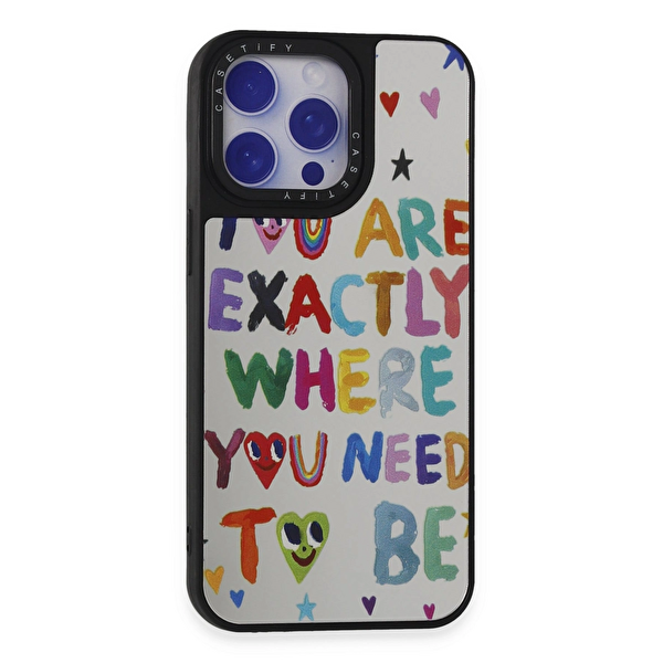 Evimdeyokyok Apple iPhone 15 Pro Max Kılıf Mirror Desenli Kapak - Mirror - 10