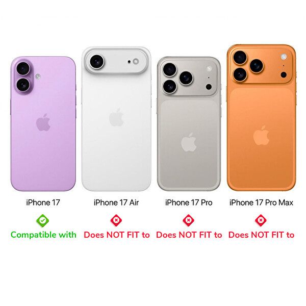 IPG iPhone 17 için Pro Lens Kamera Lens Koruyucu Alüminyum CD Çerçeveli Kırılmaz Cam Mor 6
