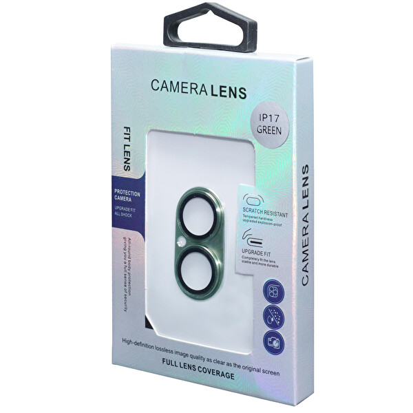 IPG ProLENS iPhone 17 için Tam Kamera Lens Koruma Çerçeveli Tek Gövde Kamera Lens Koruması Ada Çayı Yeşil 3