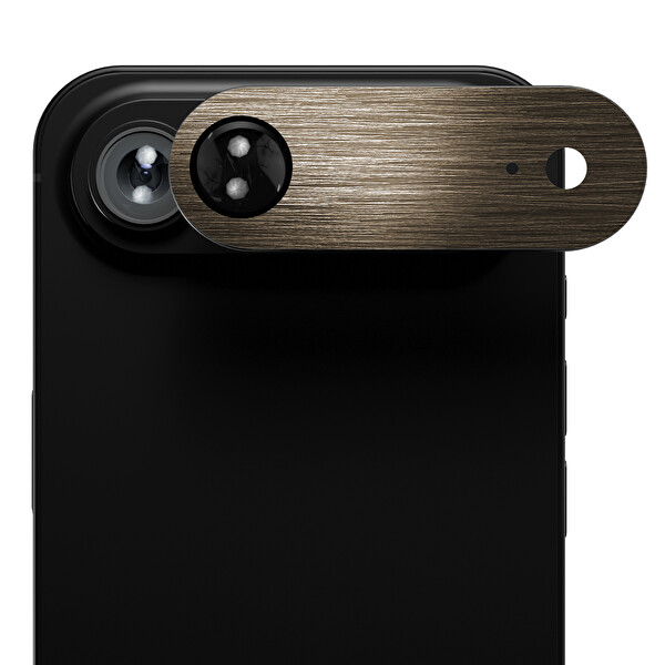 IPG iPhone 17 Air Uyumlu Tam Kamera Lens Koruyucu Altın 5