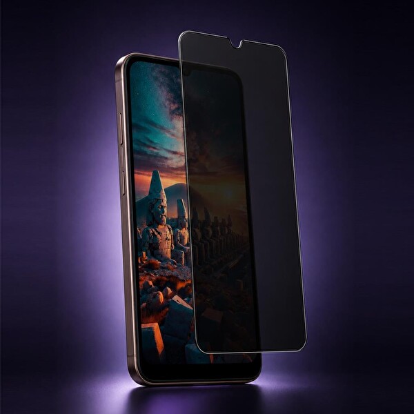 Engo Huawei Pura 90S Pro Max İçin Hayalet Ekran Koruyucu Yandan Görünmez Anti Spy Gizlilik Korumalı 9H Nano Esnek Cam 2