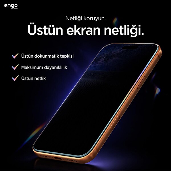 Engo Huawei Pura 90S Pro Max İçin Hayalet Ekran Koruyucu Yandan Görünmez Anti Spy Gizlilik Korumalı 9H Nano Esnek Cam 4