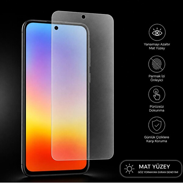 Engo Huawei Pura 90S Pro Uyumlu Mat Ekran Koruyucu 9H Kırılmaz Esnek Cam Yansıma Önleyici Parmak İzi Tutmaz 2