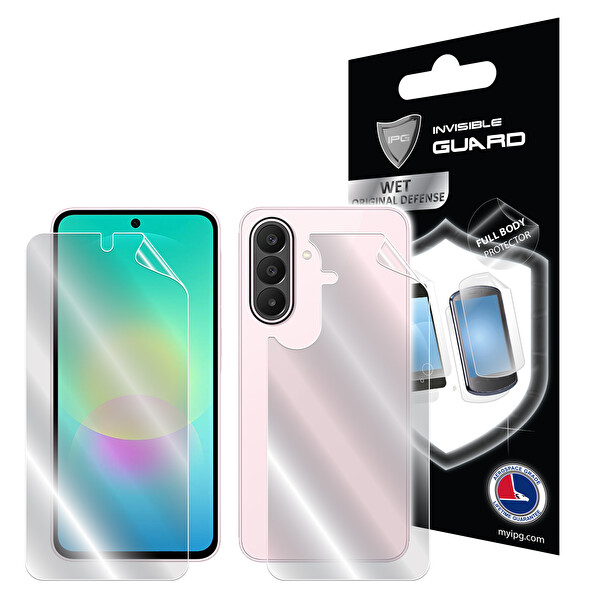 IPG Samsung Galaxy A27 İçin IPG Hidrojel İnce TPU Tam Kaplama Ekran ve Arka Koruma