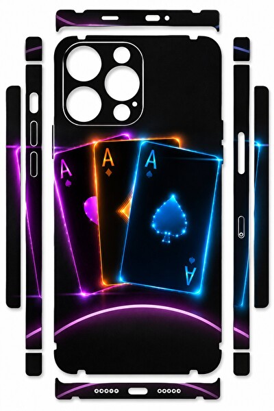 Piyatech Neon Aslar Tüm Telefon Modellerine Uyumlu Kaplama Sipariş Sonrası Marka ve Modelinizi İletiniz