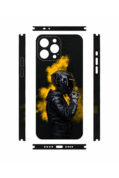 Piyatech Sarı Duman Rider Tüm Telefon Modellerine Uyumlu Kaplama Sipariş Sonrası Marka ve Modelinizi İletiniz