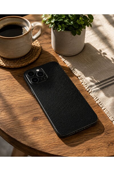 Piyatech Obsidyen Deri Dokusu Tüm Telefon Modellerine Uyumlu Kaplama Sipariş Sonrası Marka ve Modelinizi İletiniz