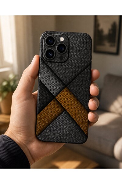 Piyatech Bal Peteği Grafit Altın Tüm Telefon Modellerine Uyumlu Kaplama Sipariş Sonrası Marka ve Modelinizi İletiniz