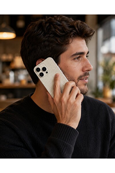 Piyatech Fildişi Yılan Derisi Tüm Telefon Modellerine Uyumlu Kaplama Sipariş Sonrası Marka ve Modelinizi İletiniz