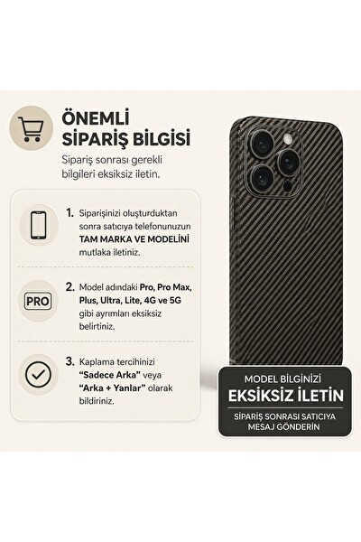 Piyatech Gece Lacivert Tüm Telefon Modellerine Uyumlu Kaplama Sipariş Sonrası Marka ve Modelinizi İletiniz