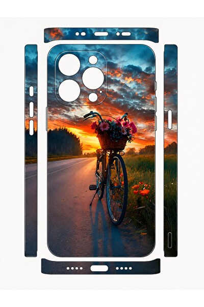 Piyatech Gün Batımı Bisikleti Tüm Telefon Modellerine Uyumlu Kaplama Sipariş Sonrası Marka ve Modelinizi İletiniz