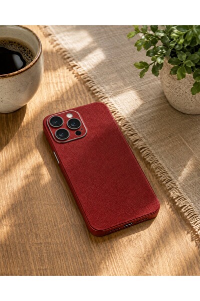 Piyatech Kızıl Deri Tüm Telefon Modellerine Uyumlu Kaplama Sipariş Sonrası Marka ve Modelinizi İletiniz