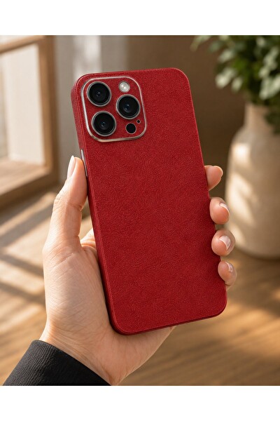 Piyatech Kızıl Deri Tüm Telefon Modellerine Uyumlu Kaplama Sipariş Sonrası Marka ve Modelinizi İletiniz