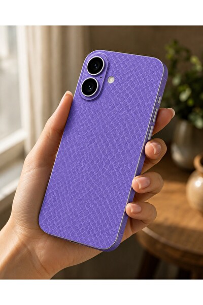Piyatech Lavanta Yılan Derisi Tüm Telefon Modellerine Uyumlu Kaplama Sipariş Sonrası Marka ve Modelinizi İletiniz