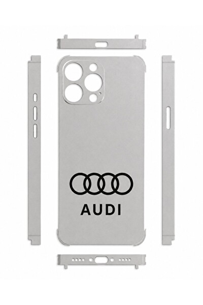 Piyatech Gümüş Audi Tüm Telefon Modellerine Uyumlu Kaplama Sipariş Sonrası Marka ve Modelinizi İletiniz