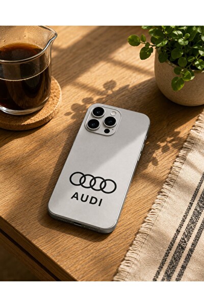 Piyatech Gümüş Audi Tüm Telefon Modellerine Uyumlu Kaplama Sipariş Sonrası Marka ve Modelinizi İletiniz