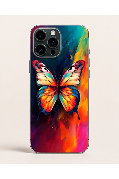 Piyatech Neon Kelebek Tüm Telefon Modellerine Uyumlu Kaplama Sipariş Sonrası Marka ve Modelinizi İletiniz