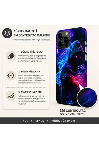 Piyatech Neon Ruhlar Tüm Telefon Modellerine Uyumlu Kaplama Sipariş Sonrası Marka ve Modelinizi İletiniz